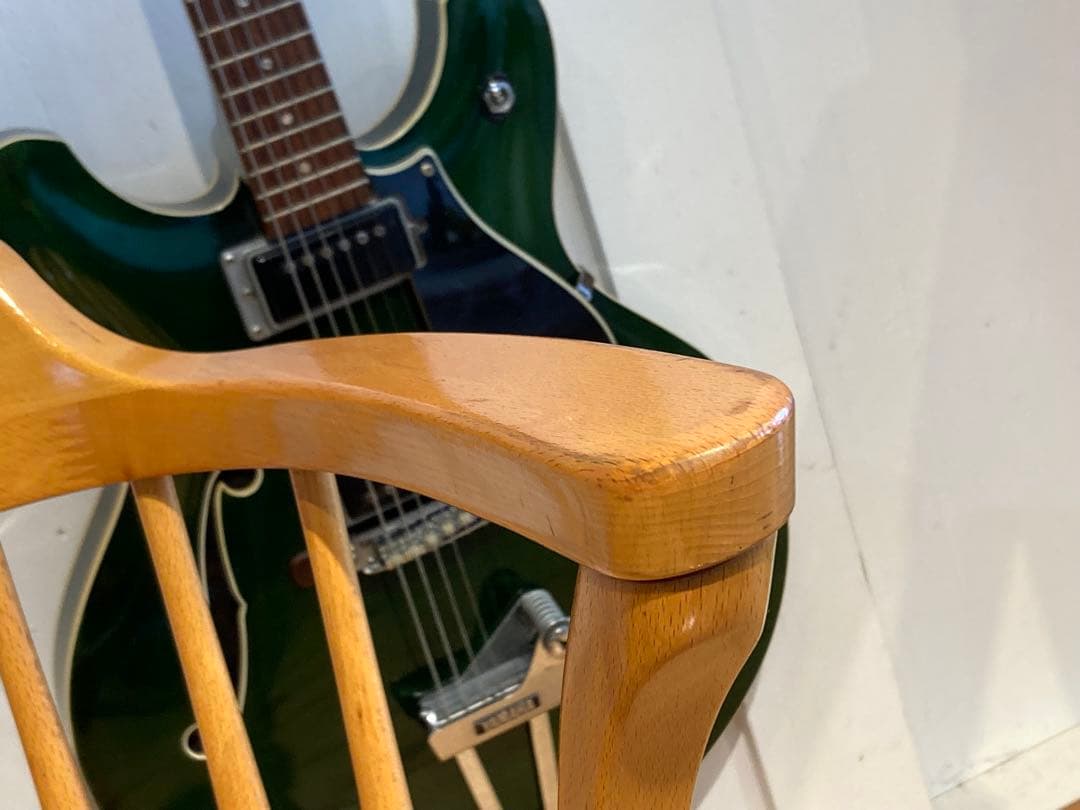 ②画像65枚 キツツキ ダイニングチェア ナチュラル 昭和56年 アーム コロニ