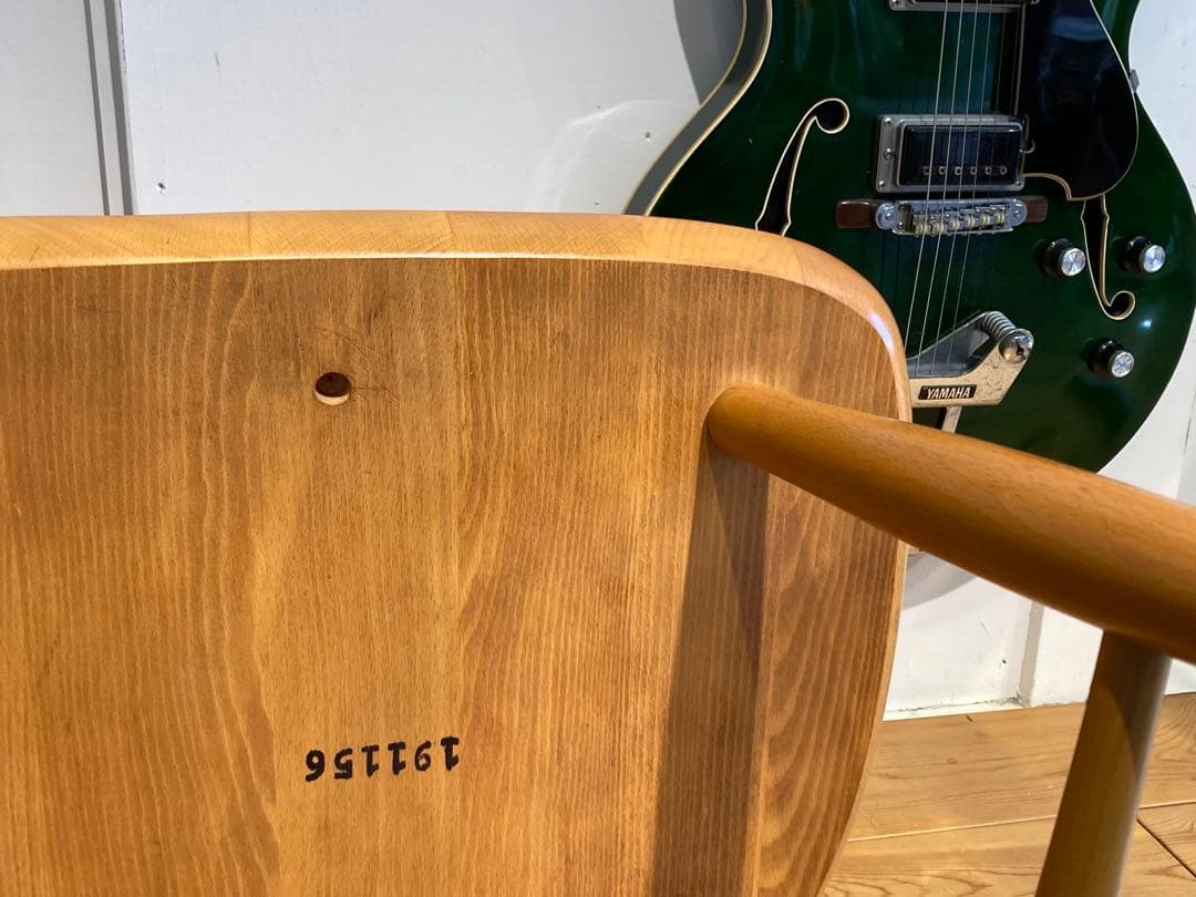 ②画像65枚 キツツキ ダイニングチェア ナチュラル 昭和56年 アーム コロニ