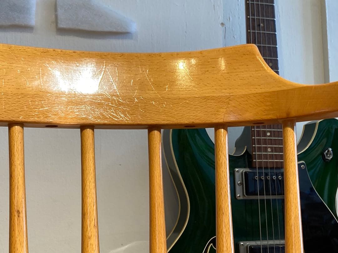 ②画像65枚 キツツキ ダイニングチェア ナチュラル 昭和56年 アーム コロニ