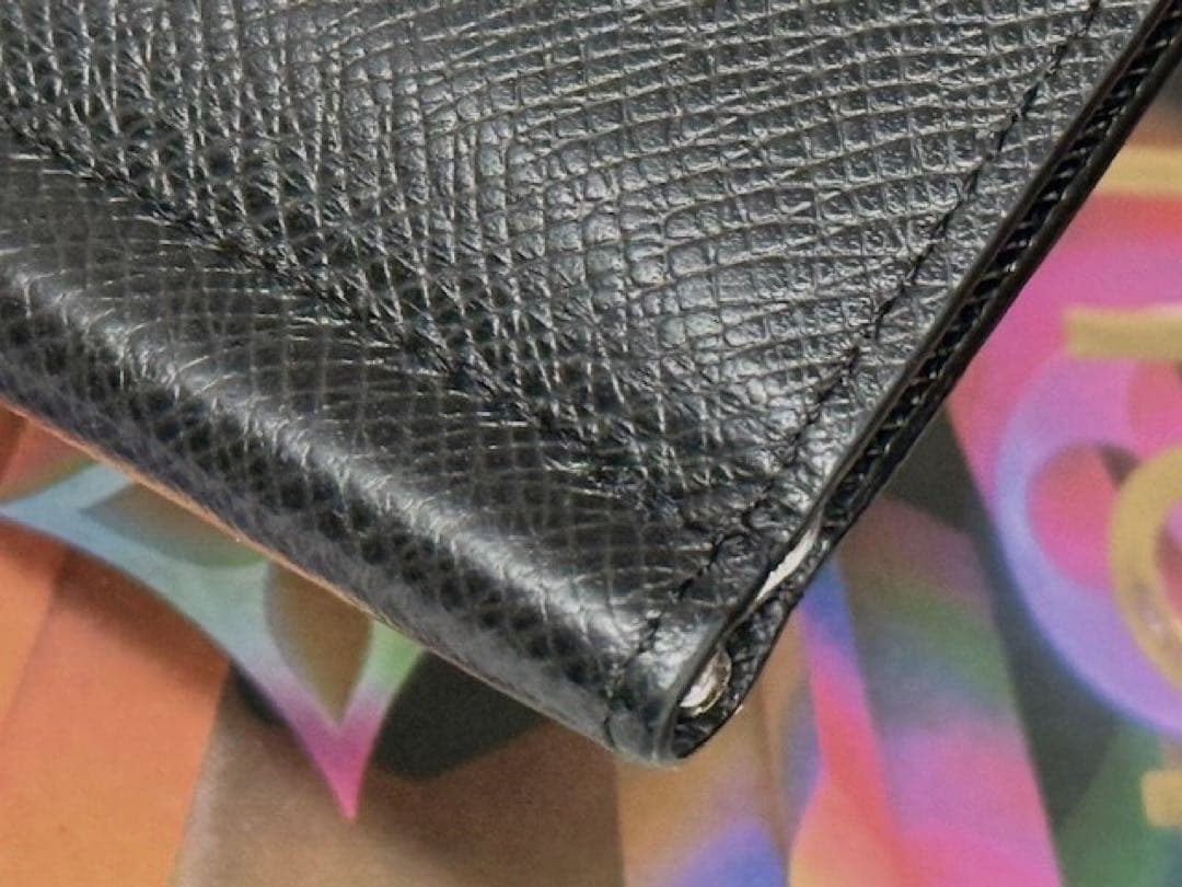 超極美品！ICチップ搭載 ルイヴィトン　パンス　マネークリップ付き財布　黒系