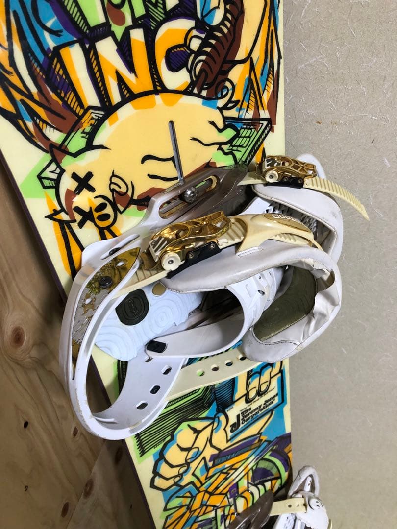 最終値引きBurton Jeremy Jonesスノーボードビンディングセット