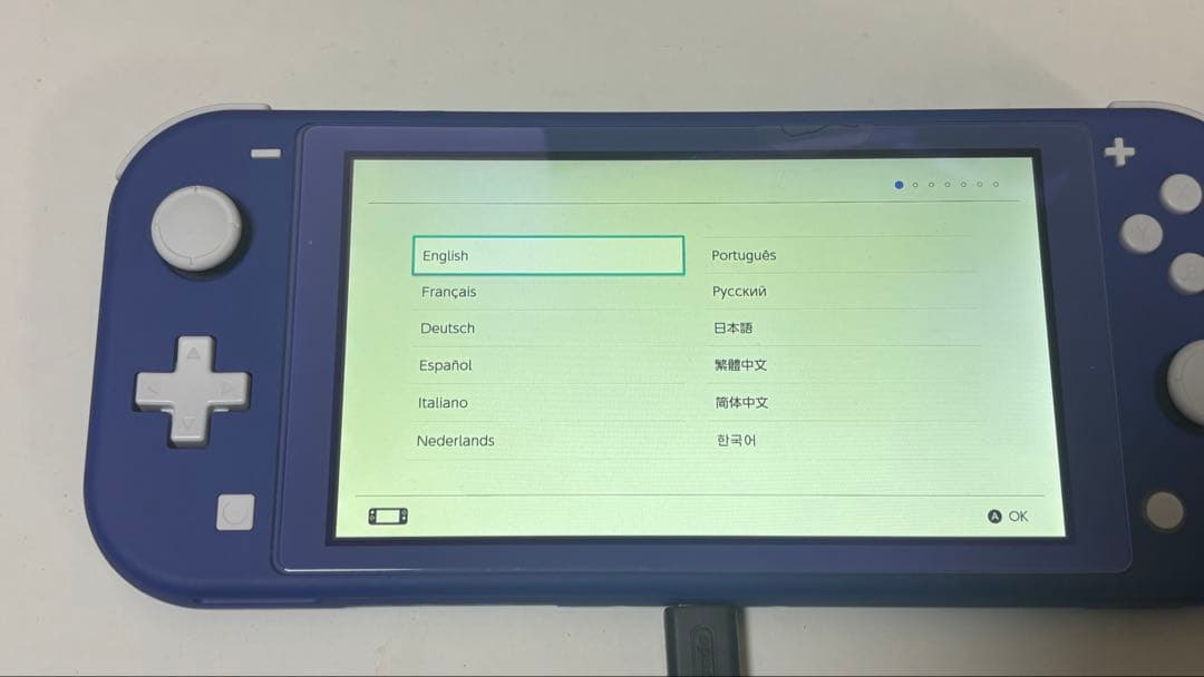 5201TM◎Nintendo Switch Lite ブルー　ケース付き