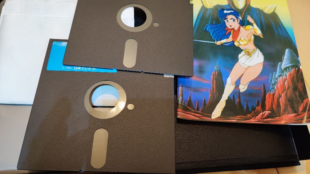 pc8801 夢幻戦士ヴァリス 説明書付