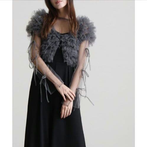 atlo パンツドレス 3点セット ボレロ シアートップス オールインワン結婚式