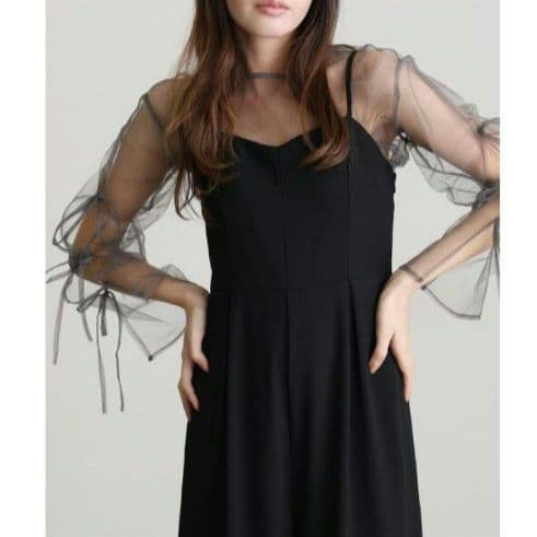 atlo パンツドレス 3点セット ボレロ シアートップス オールインワン結婚式