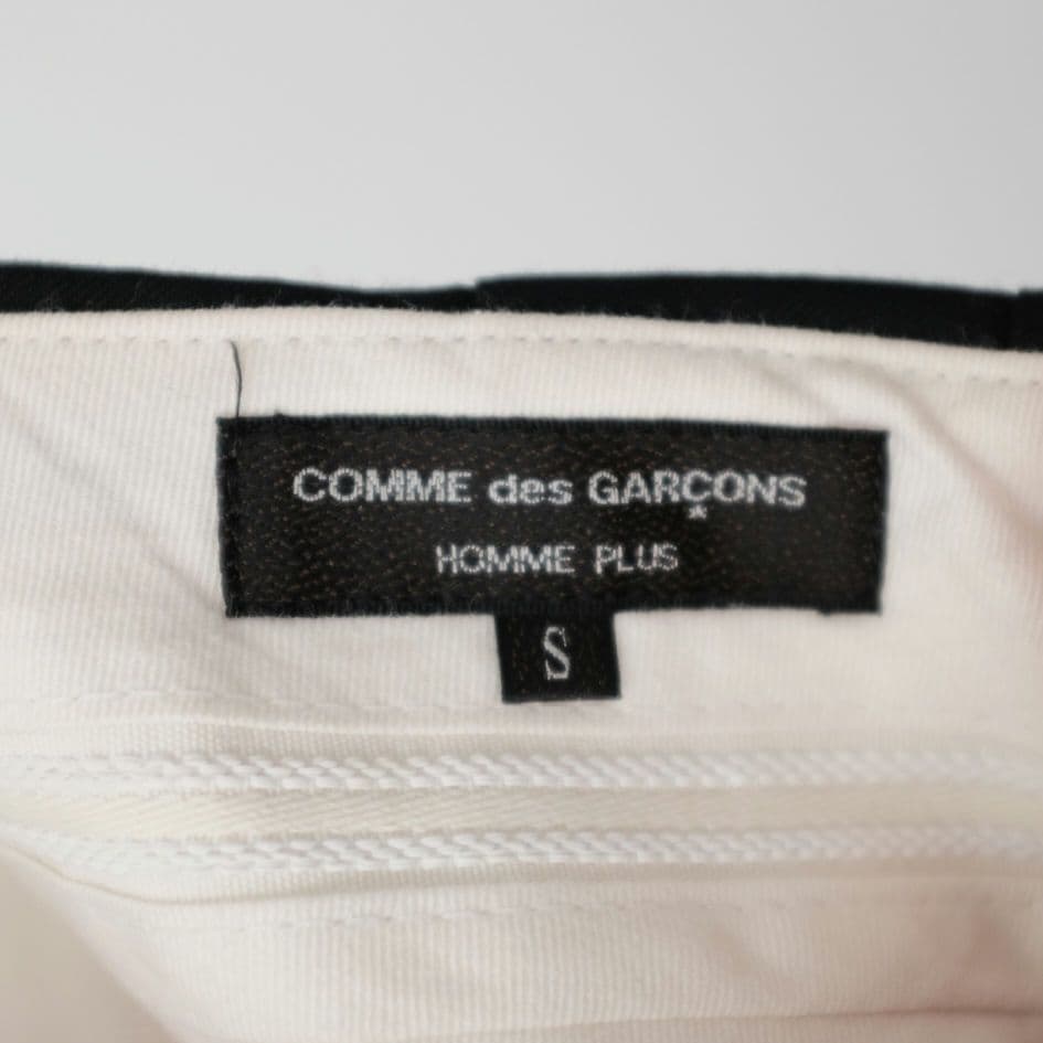 コムデギャルソンオムプリュス ウールギャバスラックス サイズS