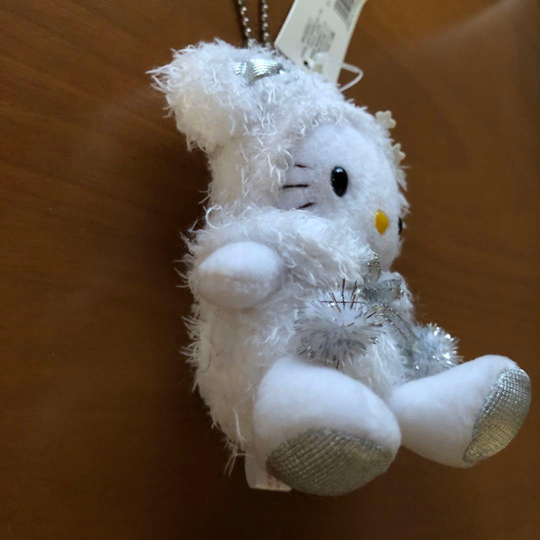 ぬいぐるみキーホルダー　キティちゃん（トナカイ、シロクマ、ウサギ）【３個セット】