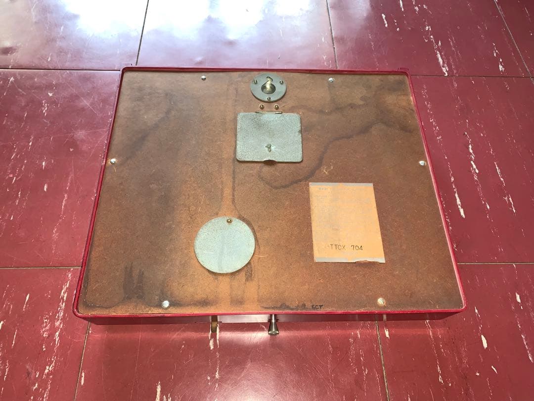 昭和レトロ　動作品　セイコー　カレンダー付　掛時計　スペースエイジ　レトロポップ