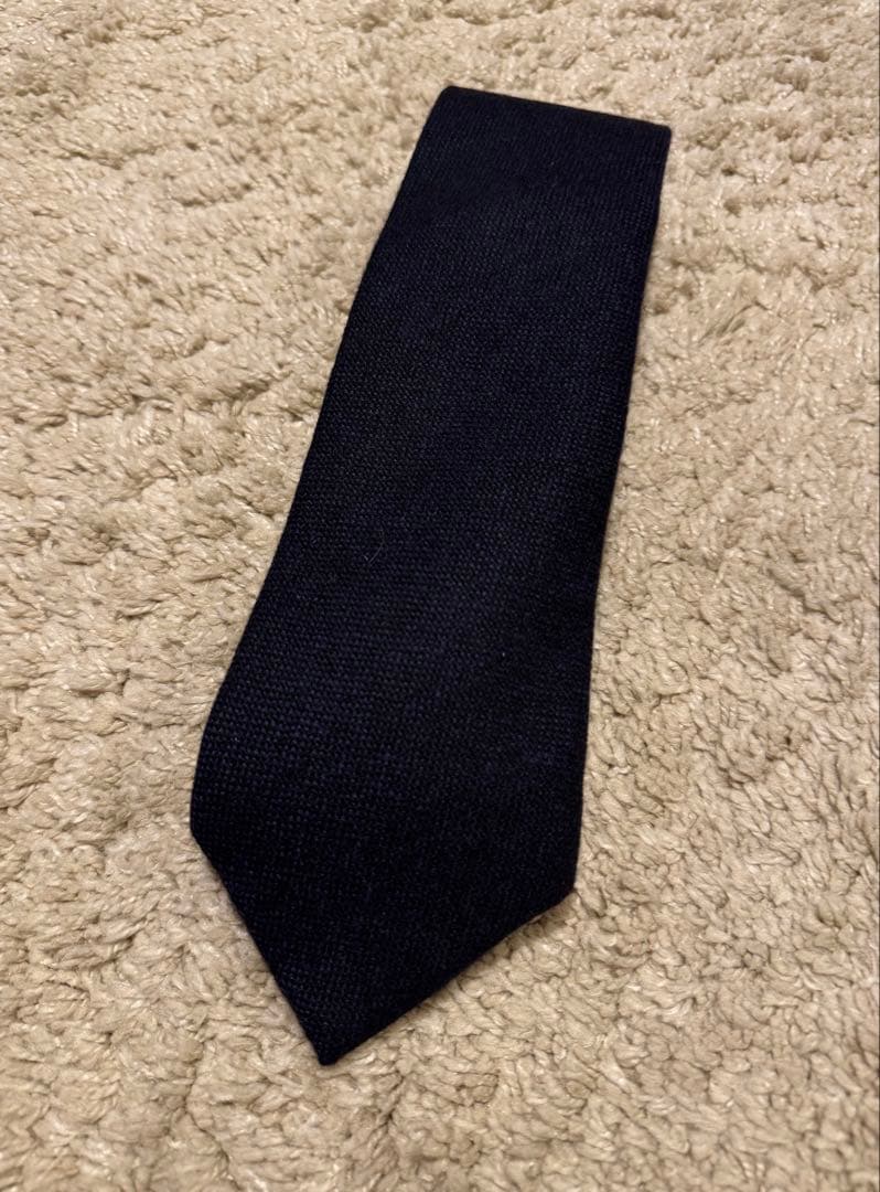 ERRICO FORMICOLA/エッリコ フォルミコラ カシミア 紺ネクタイ