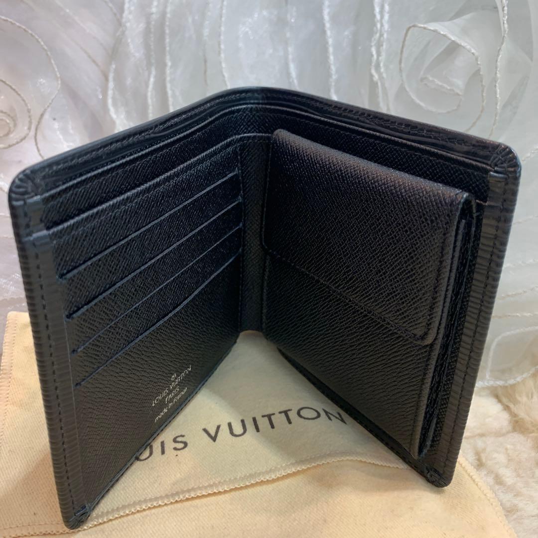 ☆未使用品☆ルイヴィトン ポルトフォイユ・マルコ エピ ノワール M63652