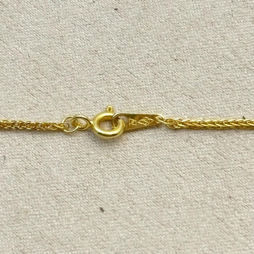 ⭐ 極美品✨K18金ロープチェーンネックレス 1.9g