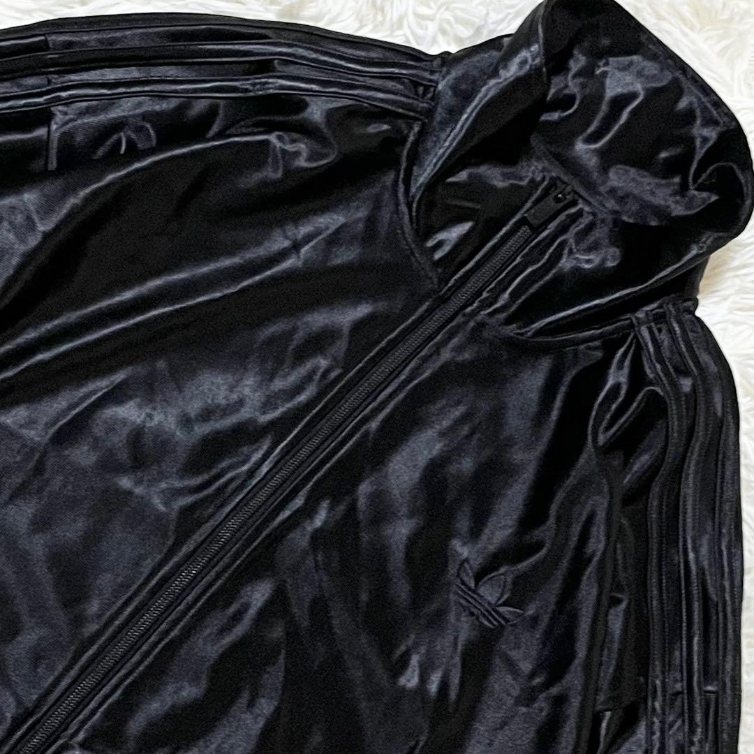 adidas オーバーサイズファイヤーバード トラックトップ メンズL ブラック