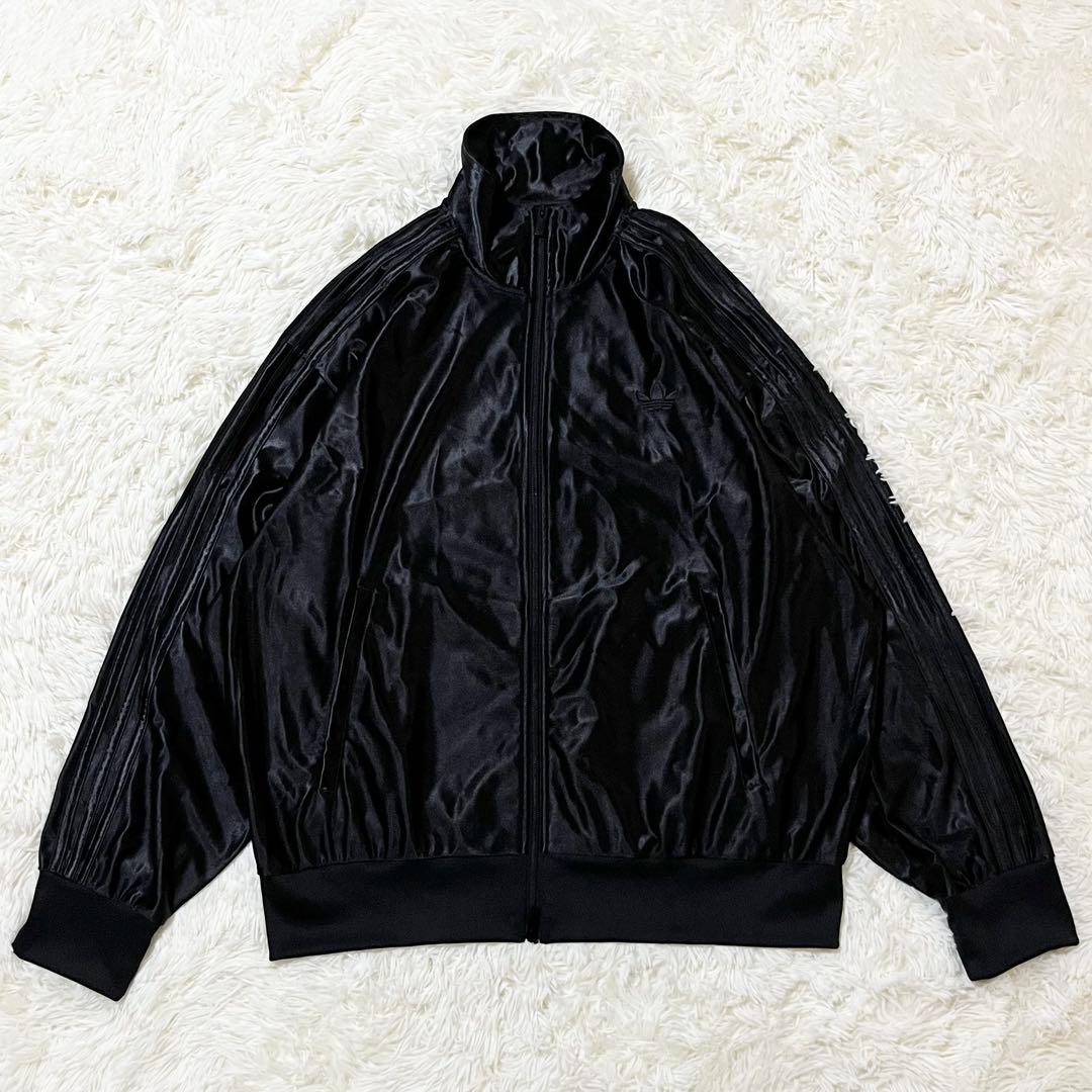 adidas オーバーサイズファイヤーバード トラックトップ メンズL ブラック