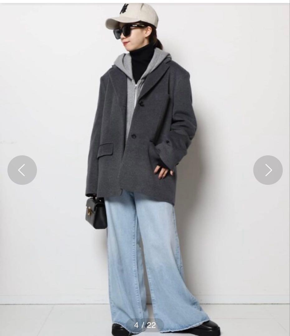 Deuxieme classe Dad Jacket コート　グレー