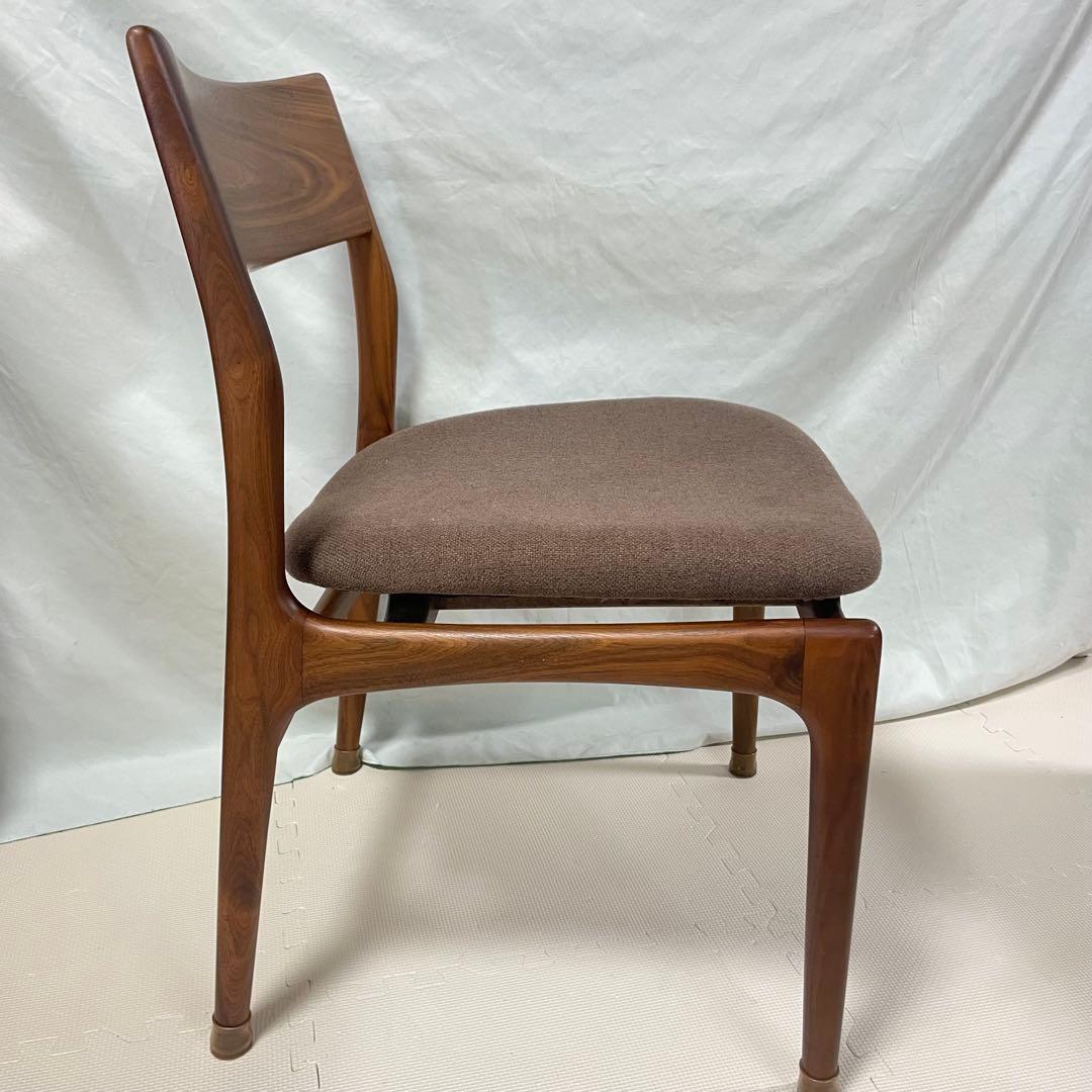 AMOCC ダイニングチェア ウォールナット 無垢 ブラウン