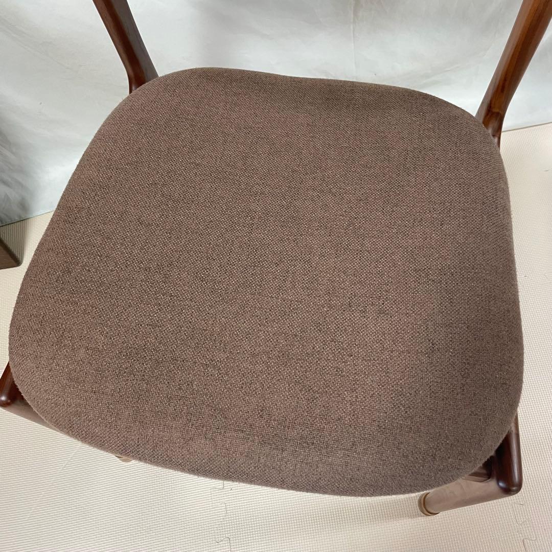 AMOCC ダイニングチェア ウォールナット 無垢 ブラウン