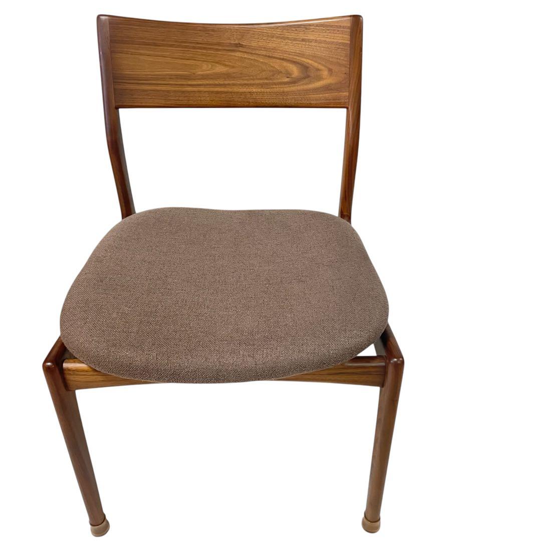 AMOCC ダイニングチェア ウォールナット 無垢 ブラウン