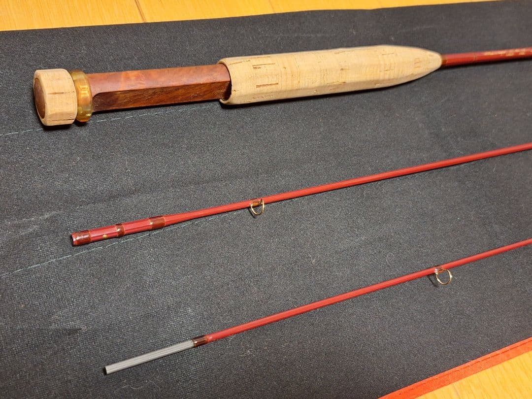 名品美品 フライロッド ソリッドオクタゴン 8ft3in #3　8角形カーボン