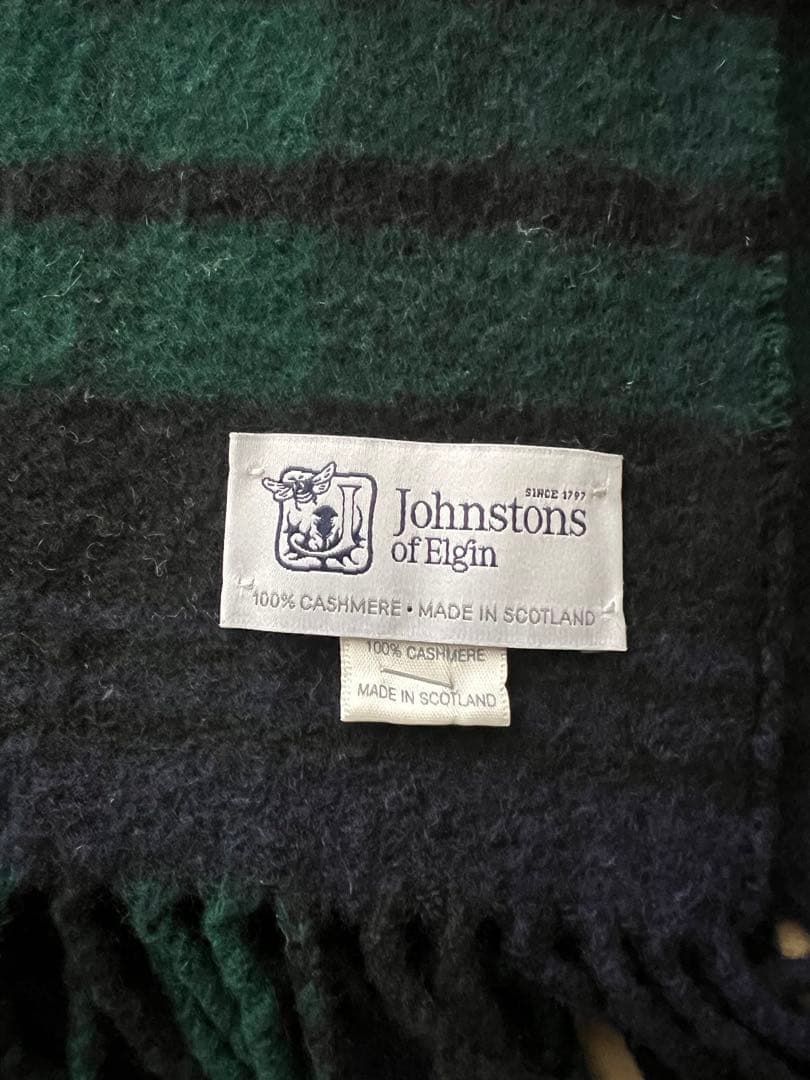 Johnstons of Elgin カシミヤストール