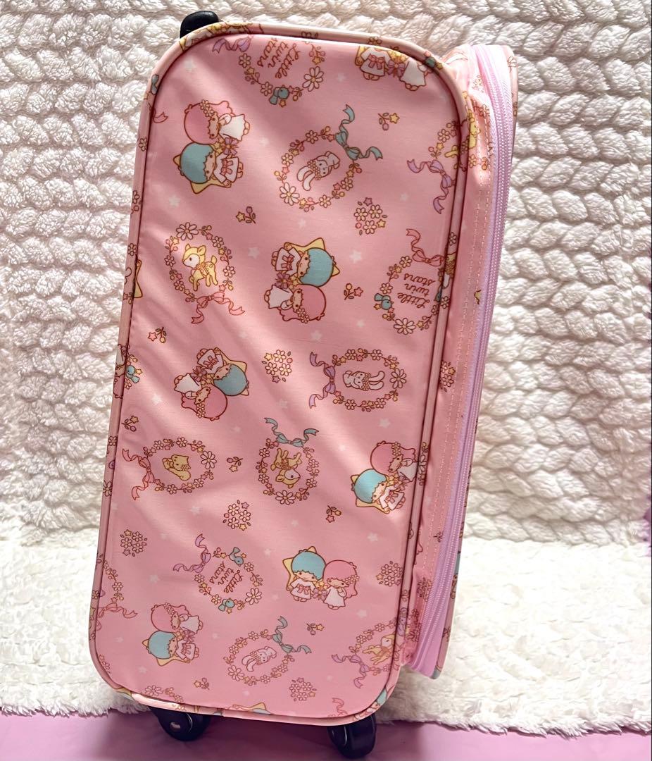 2010年　新品　未使用　サンリオ　リトルツインスターズ　キャリーケース　コジカ