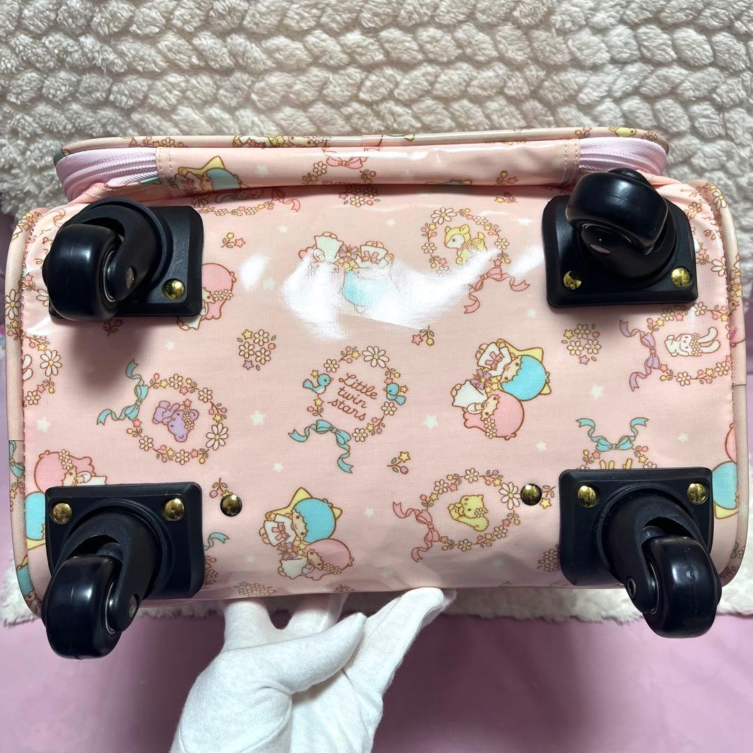 2010年　新品　未使用　サンリオ　リトルツインスターズ　キャリーケース　コジカ