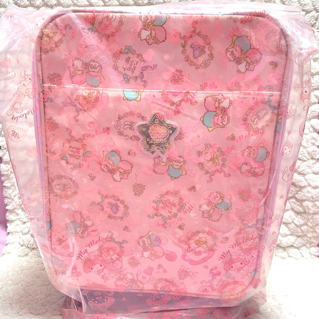 2010年　新品　未使用　サンリオ　リトルツインスターズ　キャリーケース　コジカ