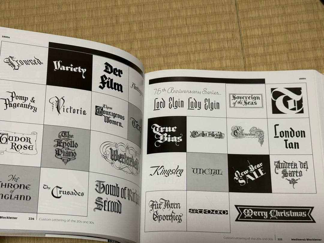 アート・デザイン・音楽 Custom Lettering of the 20s and 30s