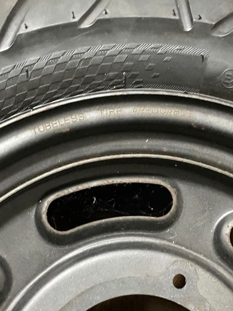 エイプ50 純正ホイール　タイヤ付き　2本セット