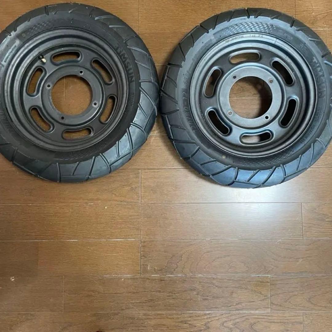 エイプ50 純正ホイール　タイヤ付き　2本セット