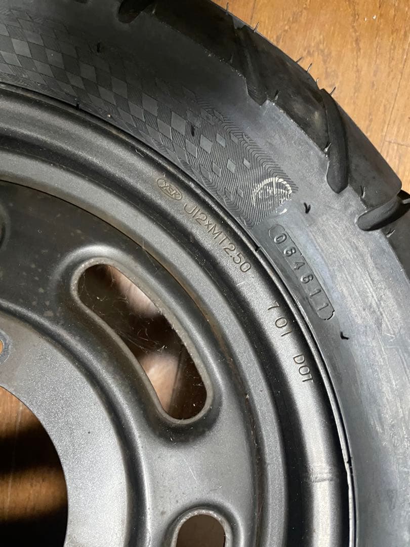 エイプ50 純正ホイール　タイヤ付き　2本セット