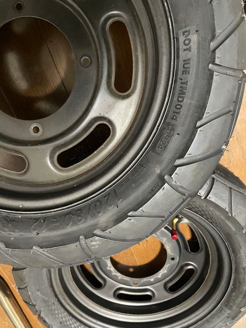 エイプ50 純正ホイール　タイヤ付き　2本セット