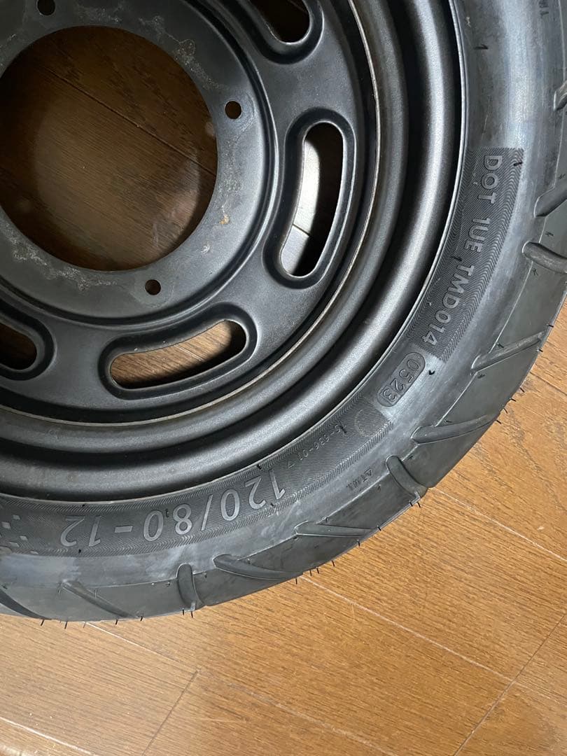 エイプ50 純正ホイール　タイヤ付き　2本セット