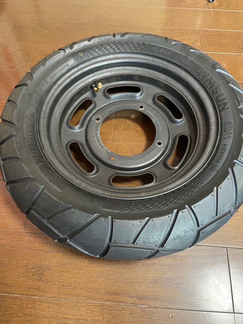 エイプ50 純正ホイール　タイヤ付き　2本セット