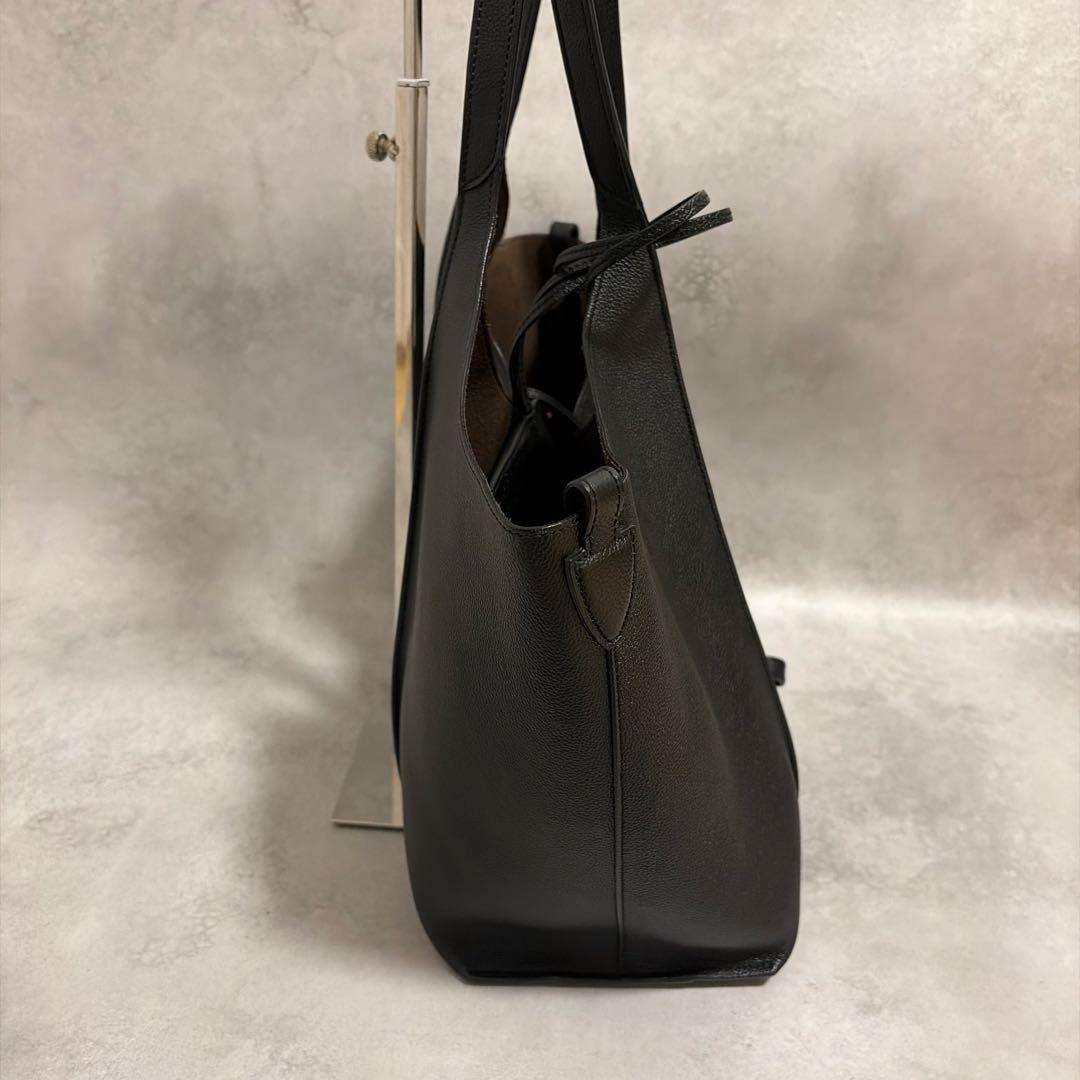 【極美品】トッズ Tタイムレス スモール ショッピングバッグ 黒 付属品完備