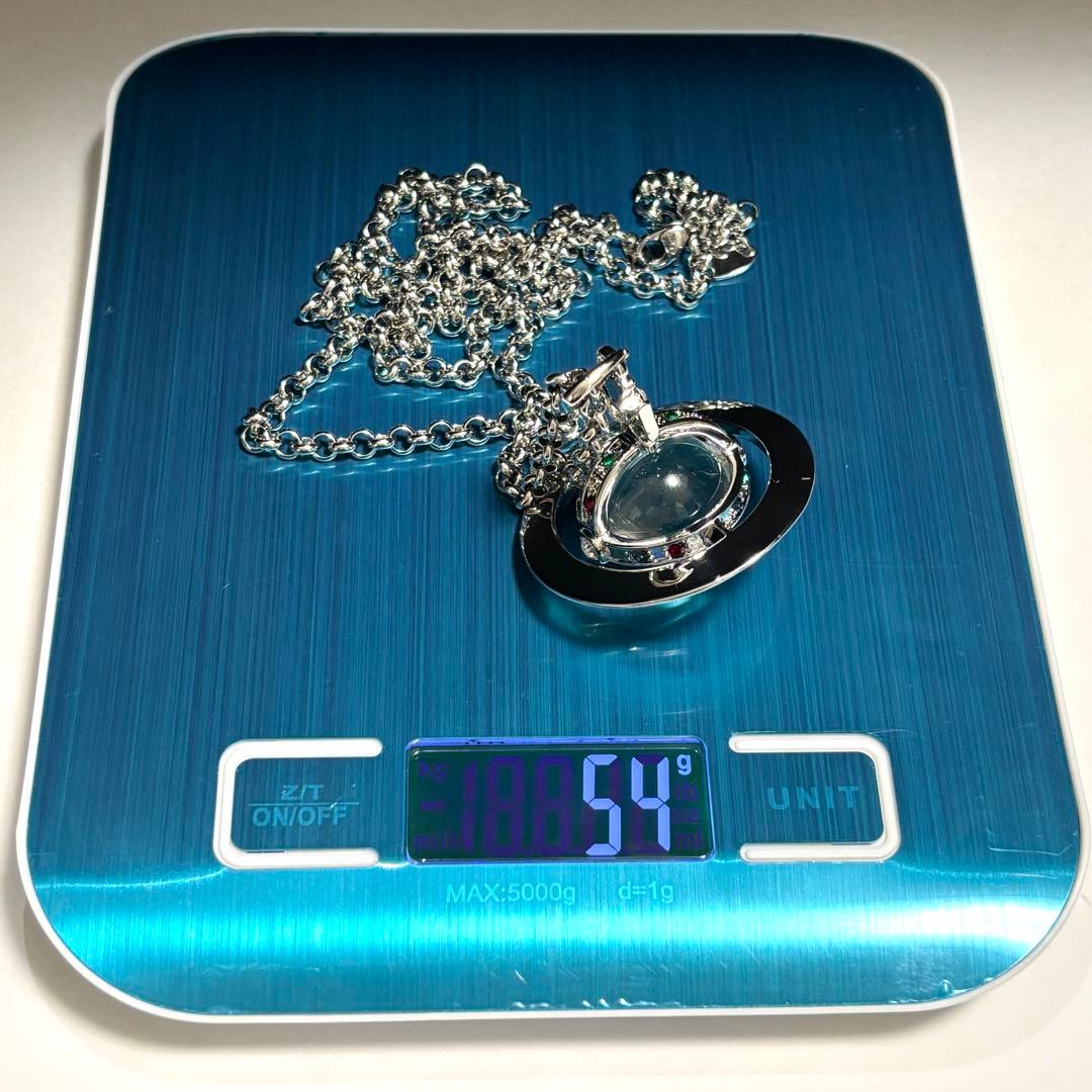 未使用級　正規品　ヴィヴィアンウエストウッド　3D オーブ ロングネックレス