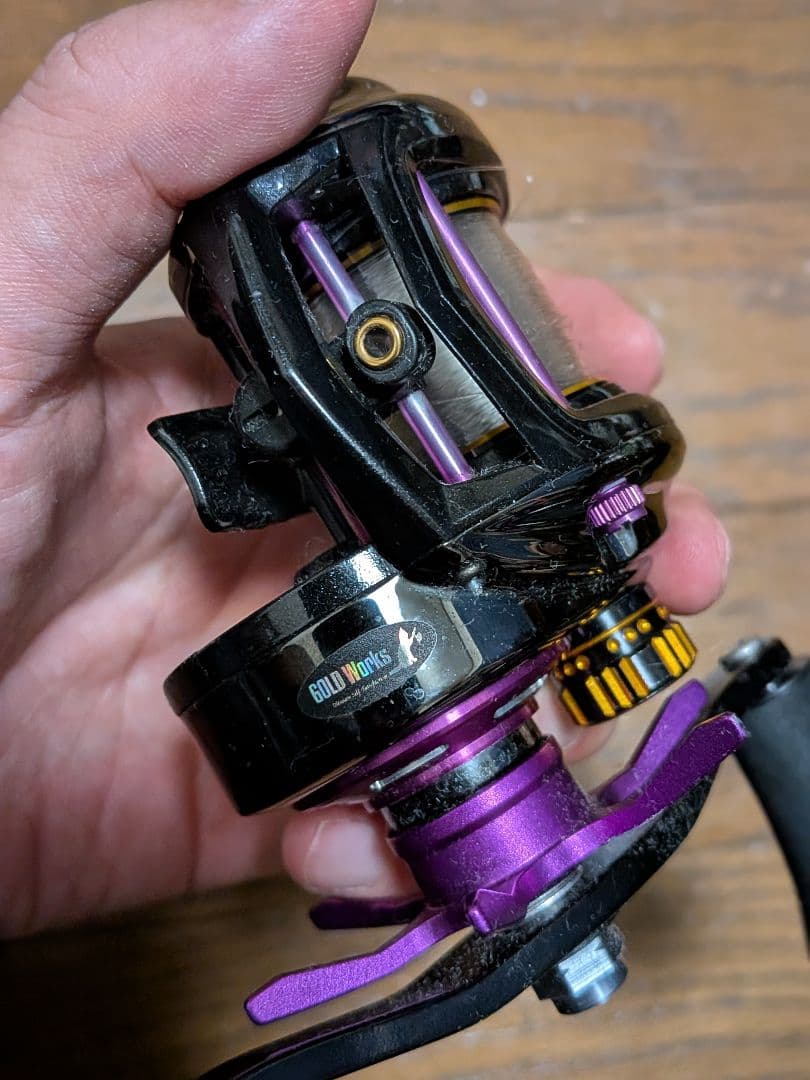 revo black9 アブガルシア ゴールドワークス キムケン ZPIカスタム