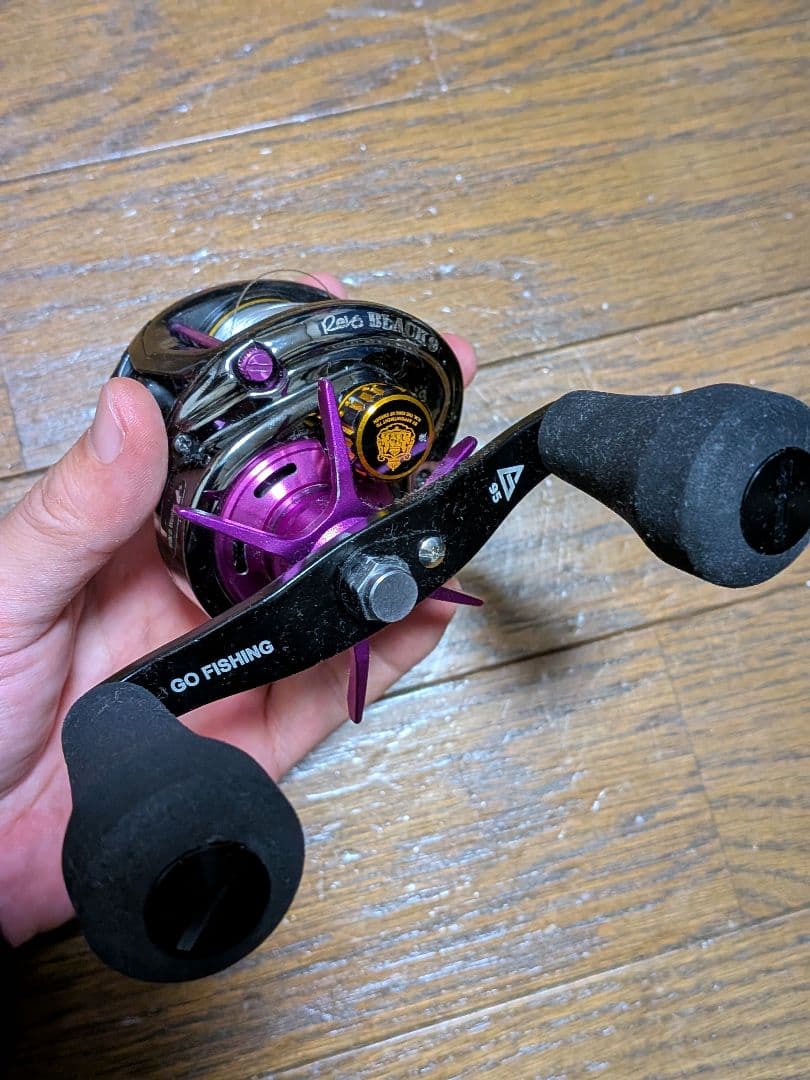revo black9 アブガルシア ゴールドワークス キムケン ZPIカスタム