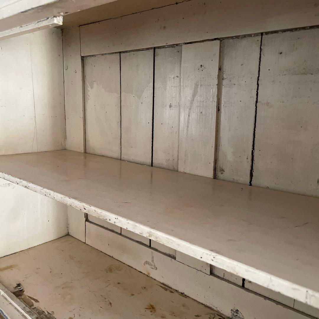 フランスアンティーク キッチンキャビネット カップボード 食器棚 ブロカント