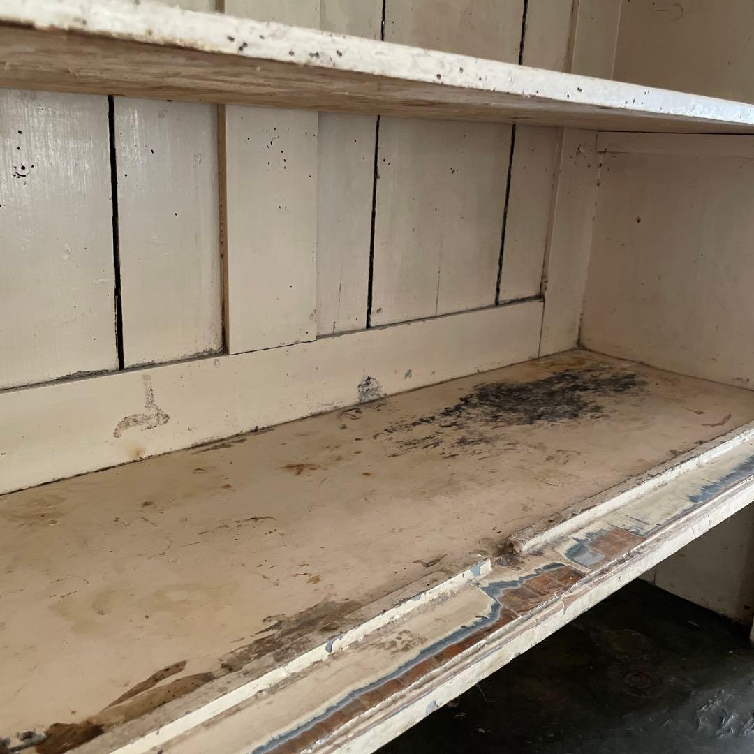 フランスアンティーク キッチンキャビネット カップボード 食器棚 ブロカント