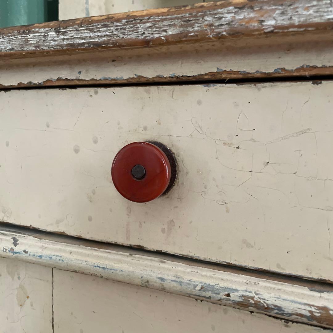 フランスアンティーク キッチンキャビネット カップボード 食器棚 ブロカント