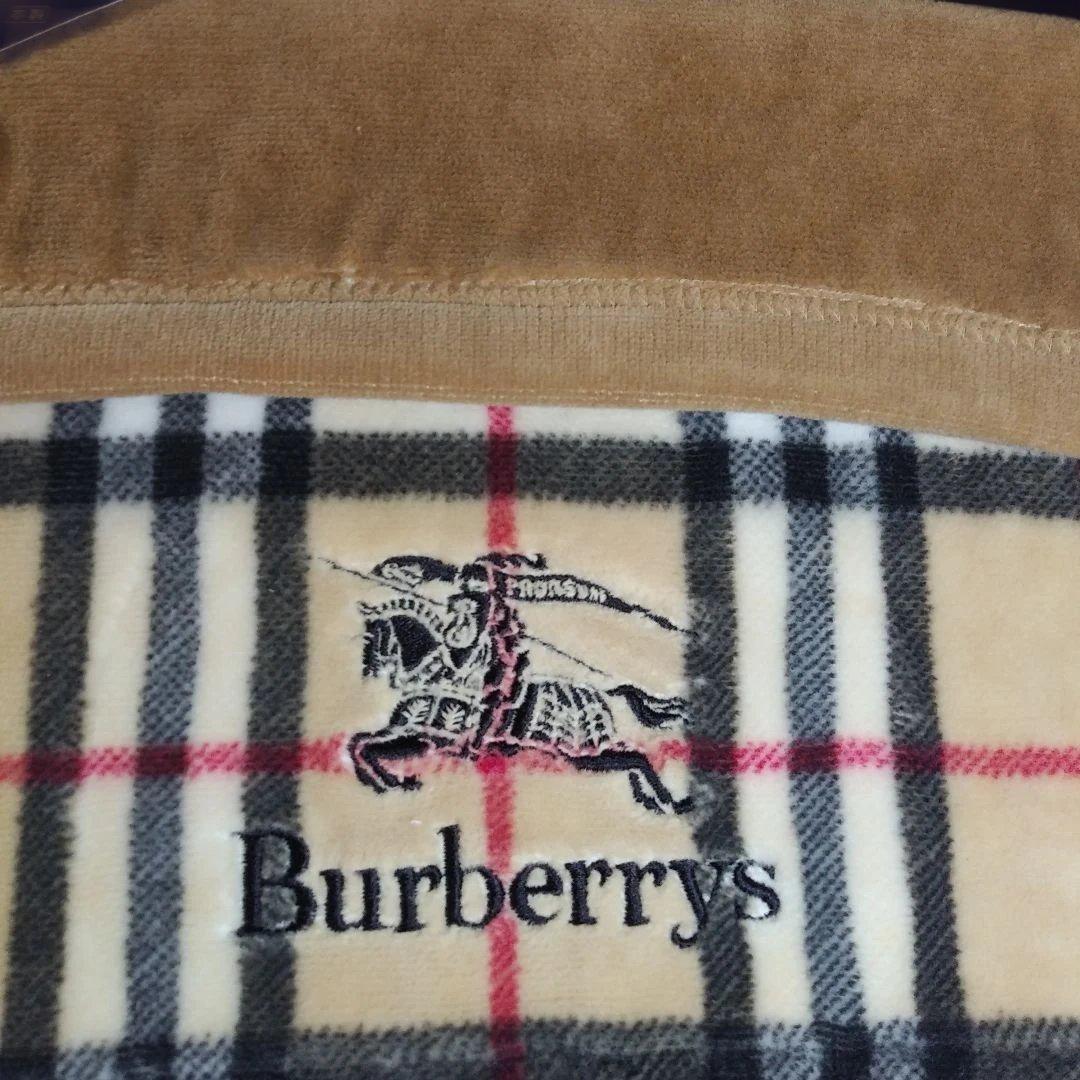 Burberry's チェック柄 綿毛布140×200cm