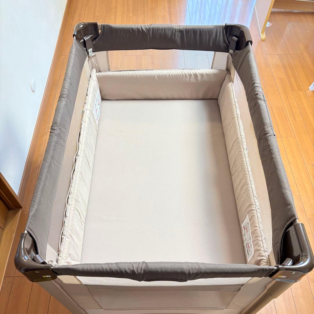 【動作良好・匿名配送】Aprica アップリカ ココネルエアー ベビーベッド