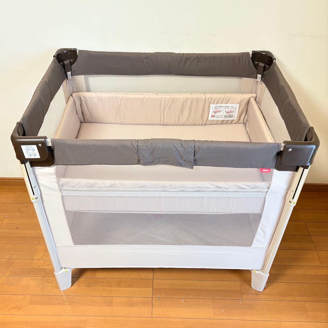 【動作良好・匿名配送】Aprica アップリカ ココネルエアー ベビーベッド