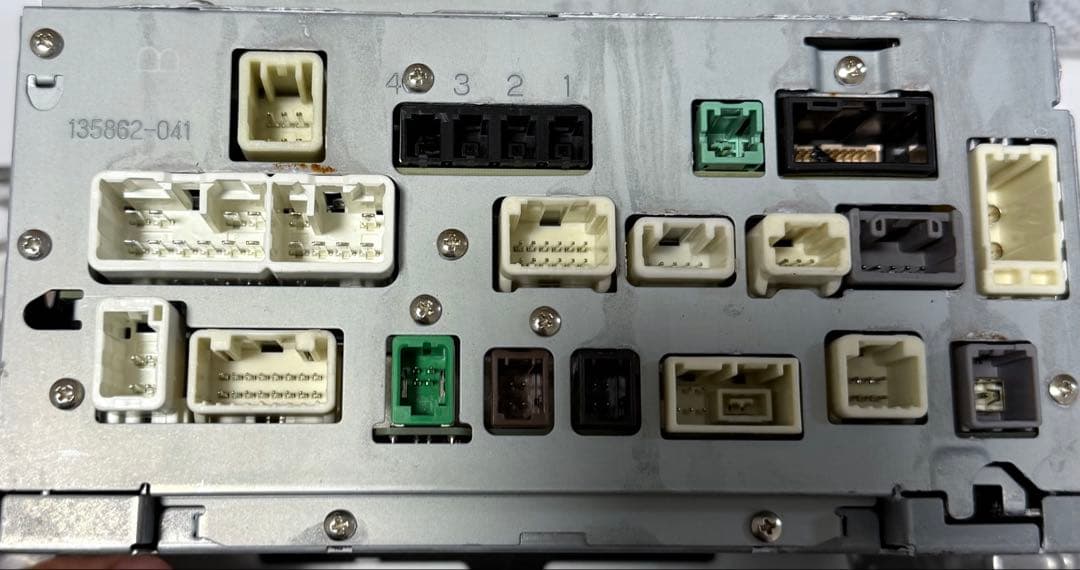 トヨタ純正ナビ 50プリウス取り外し 動作確認済 小傷あり