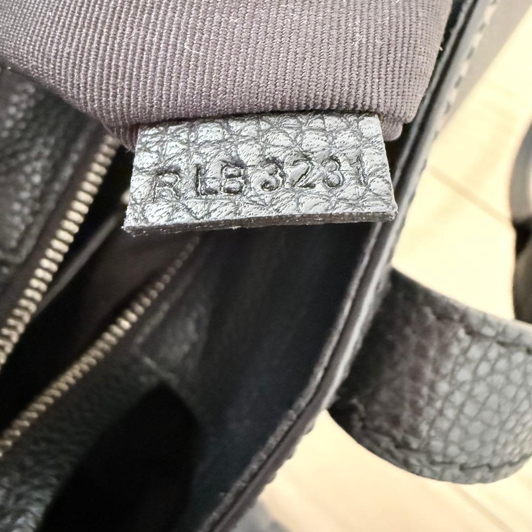 【美品】Marc Jacobs レザー トートバッグ ブラック　A4サイズ 黒