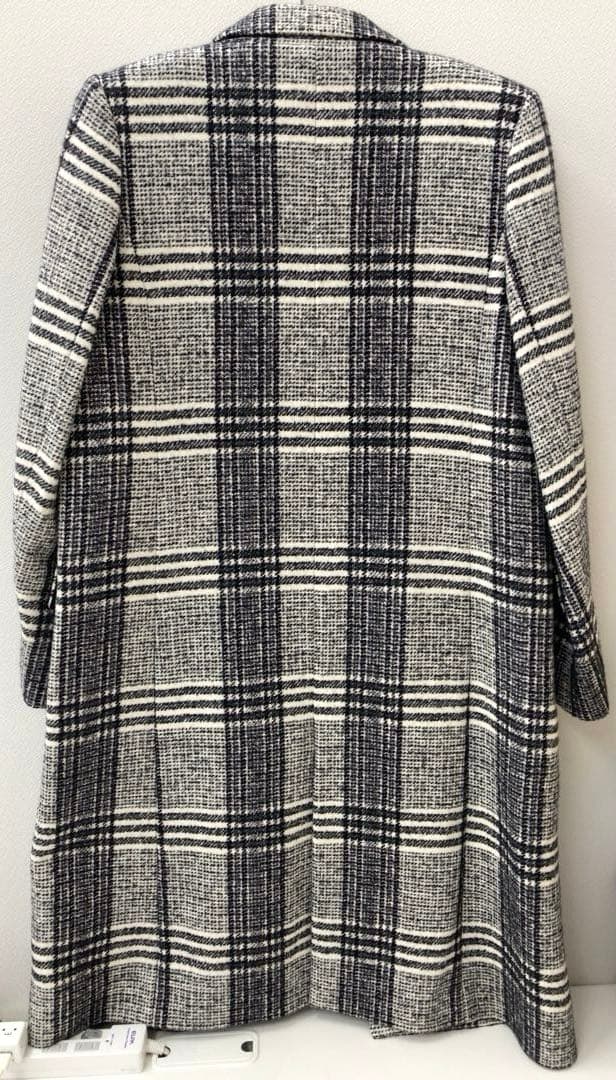SCAPA チェスターコート チェック柄　サイズ40