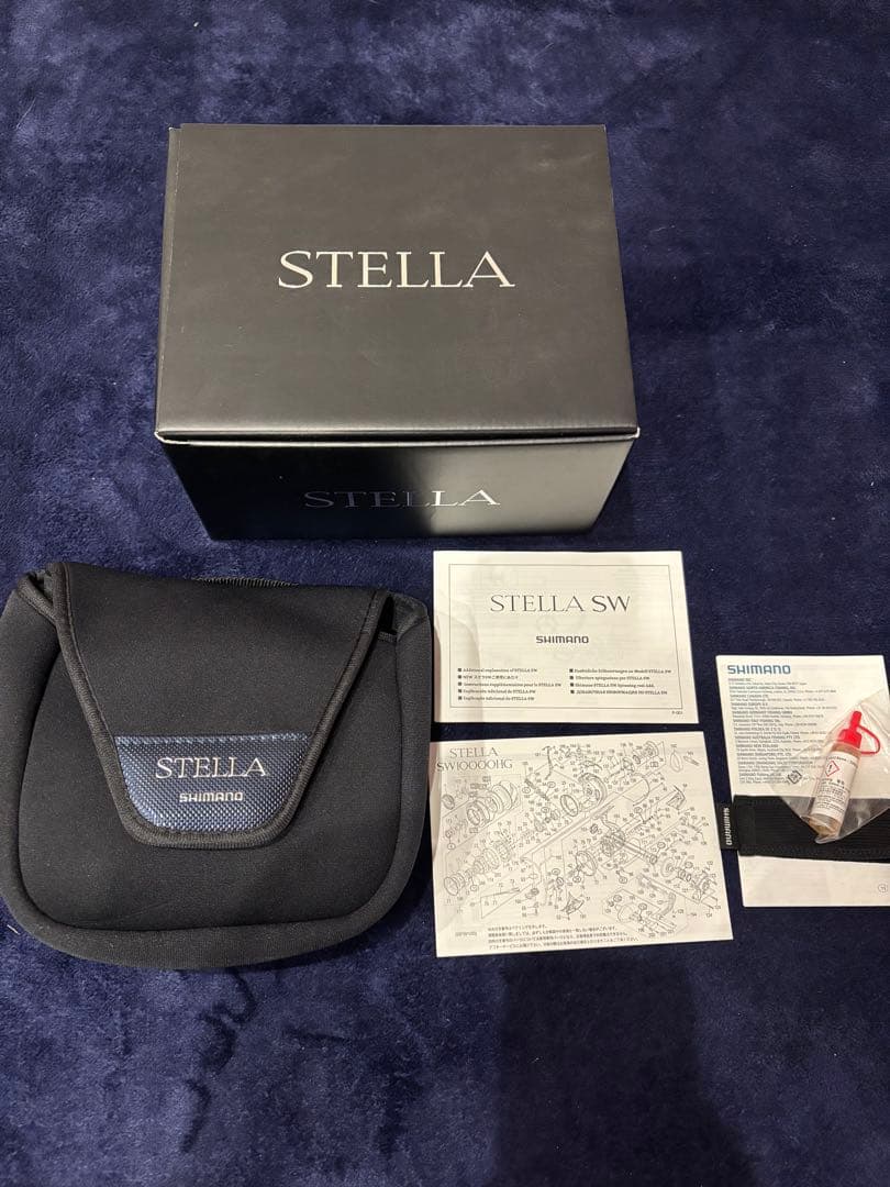 極美品　シマノ 22 STELLA SW 10000HG 未使用ライン付き