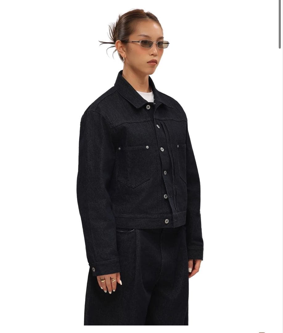 萊紀 6crayon indigo denimセットアップ