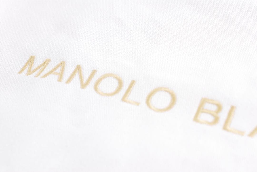 美品 マノロブラニク MANOLO BLAHNIK 23 50周年 ハンギシ