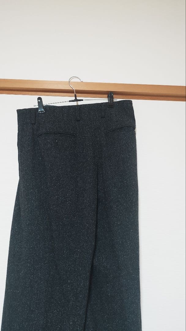 パンツ SILK NEP WOOL PANTS